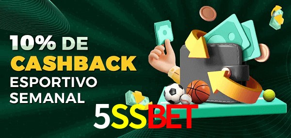 10% de bônus de cashback na 5SSBET